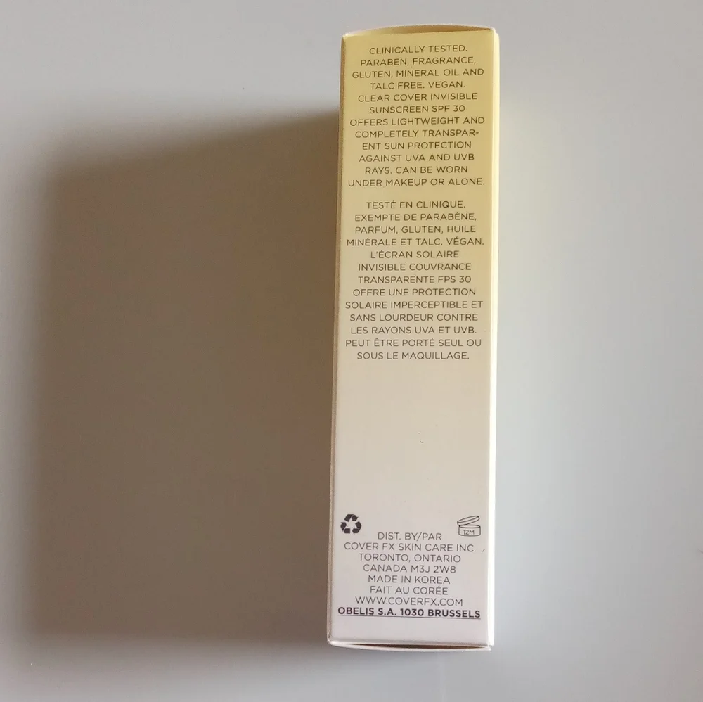 Cover FX Clear Cover Invisible Sunscreen - Picture 3 of 4